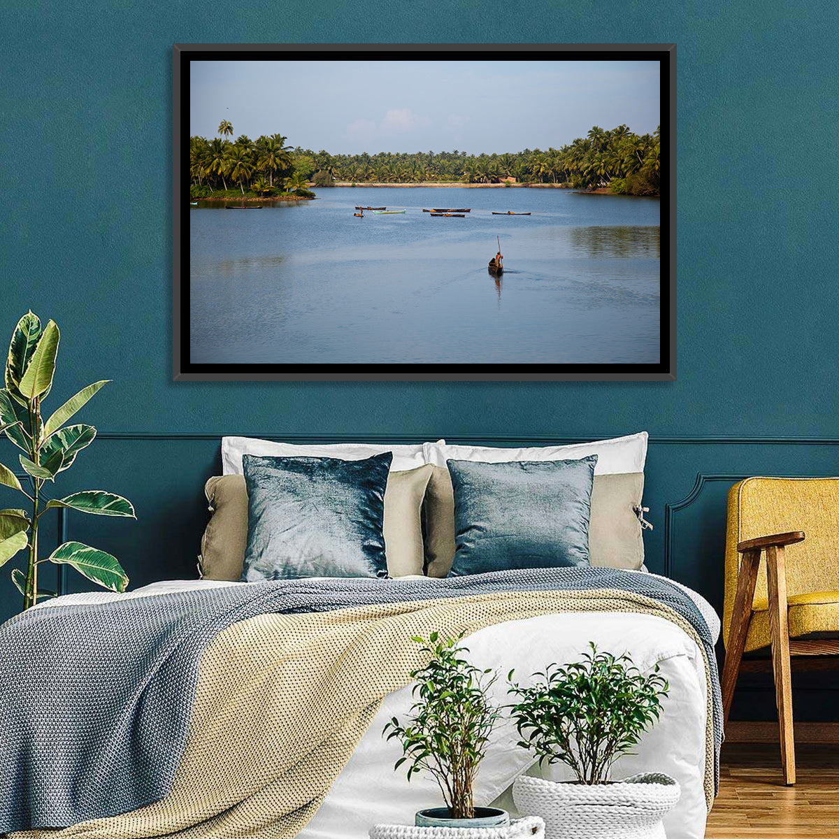 Udupi Lake Karnataka Wall Art