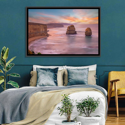 Twelve Apostles Sunset Sea Stacks Wall Art