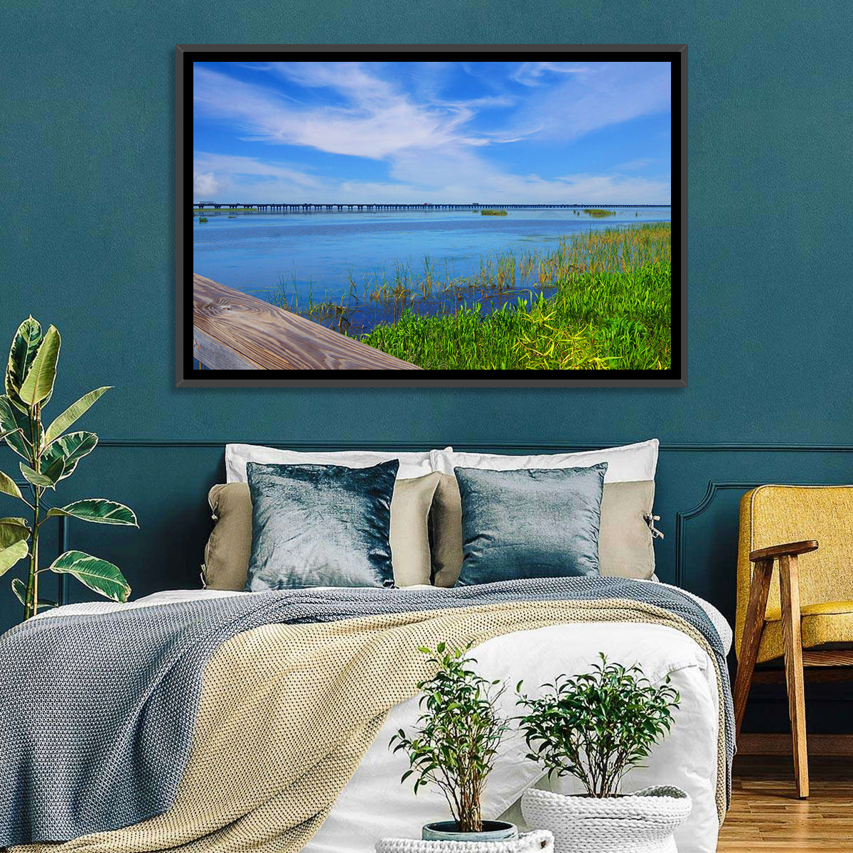 Meaher State Park Boardwalk Wall Art