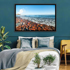 Lake Ontario Terracotta Shoreline Wall Art