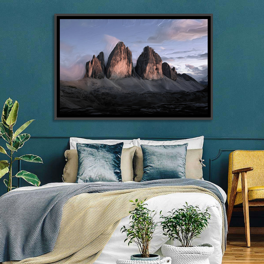 Tre Cime at Dusk Wall Art