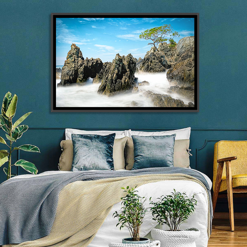 Karang Bebay Misty Shore Wall Art
