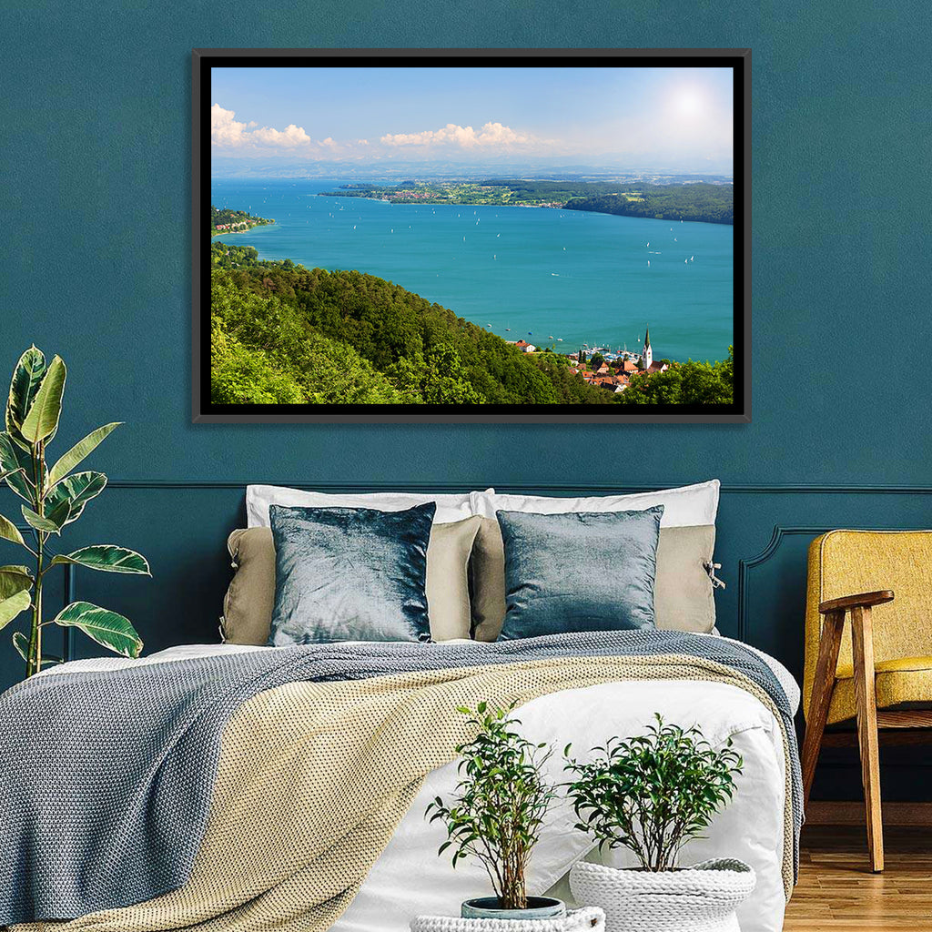 Immenstaad View of Lake Constance Wall Art