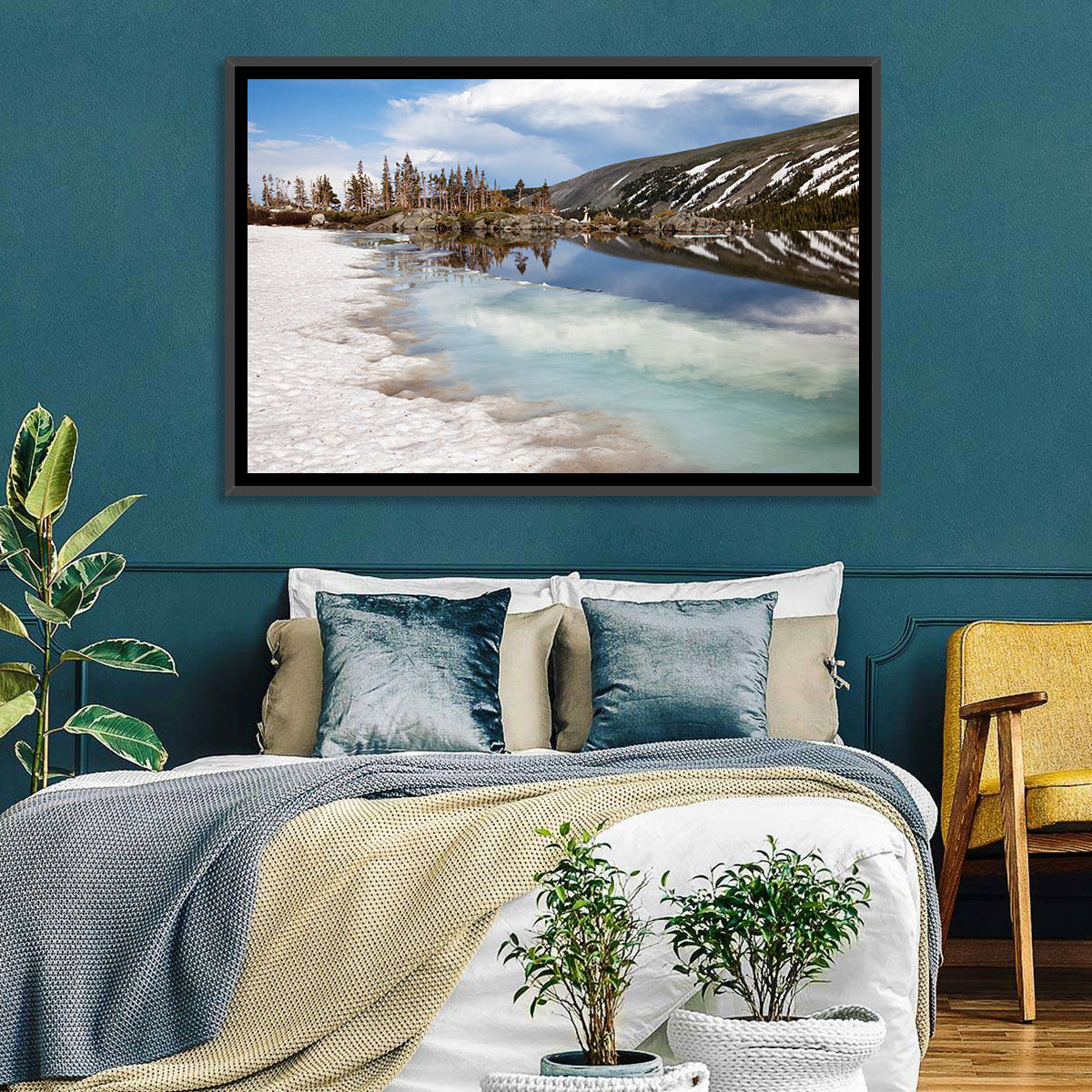 Lake Isabelle Reflection Wall Art