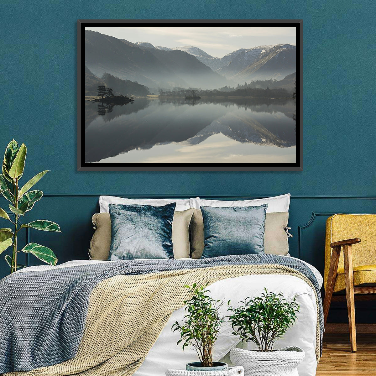 Lake Ullswater Morning Mist Wall Art