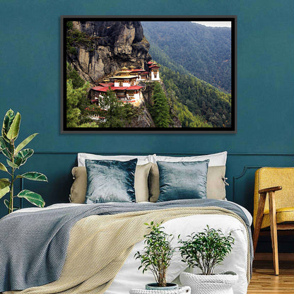 Tiger's Nest Monastery, Paro Bhutan Wall Art