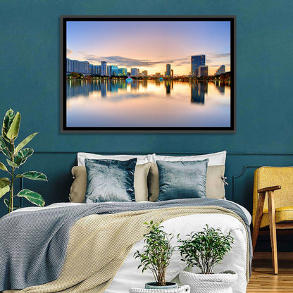 Orlando Skyline Wall Art