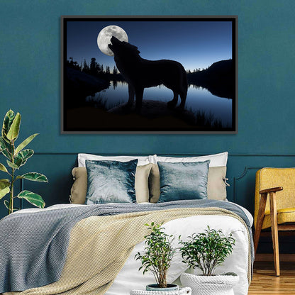 Howling Wolf Wall Art