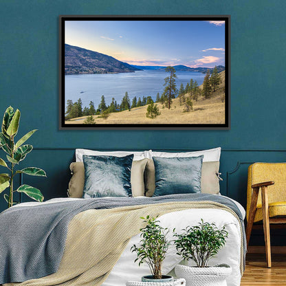 Blue Lake Okanagan Wall Art