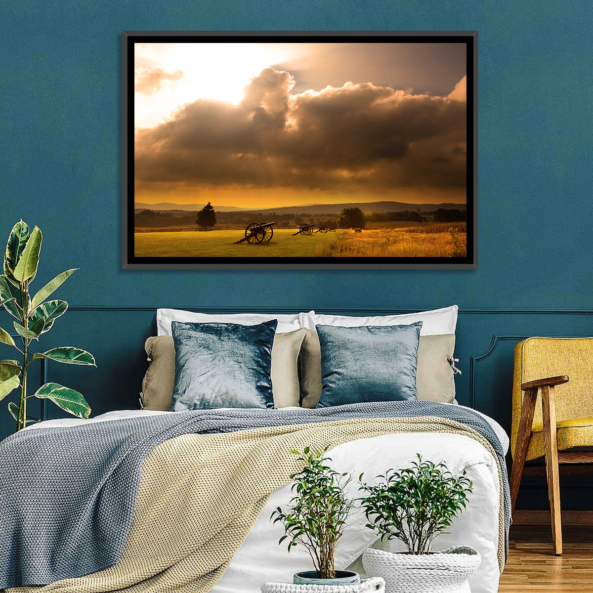 Antietam Civil War Battlefield Wall Art