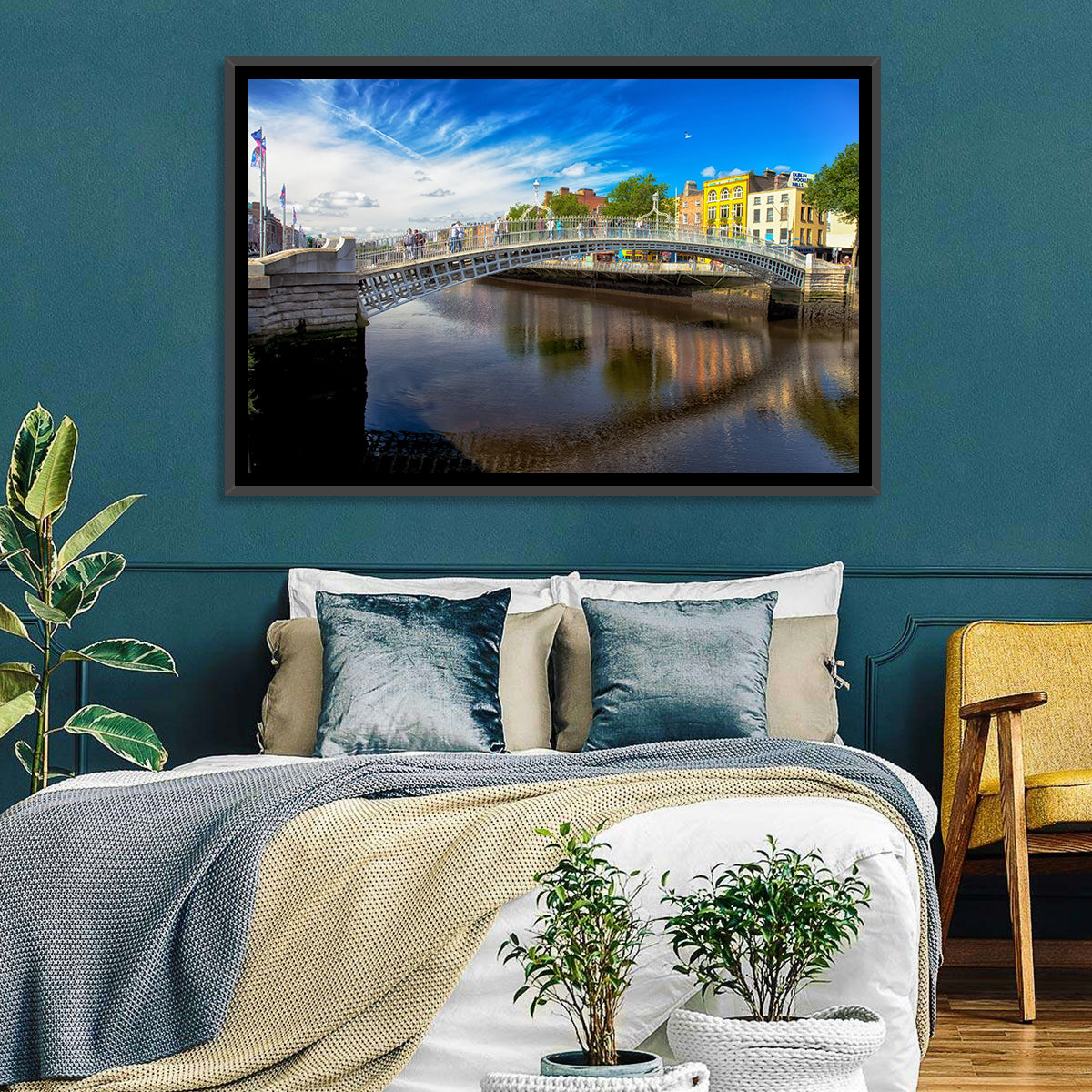 Hapenny Bridge Wall Art