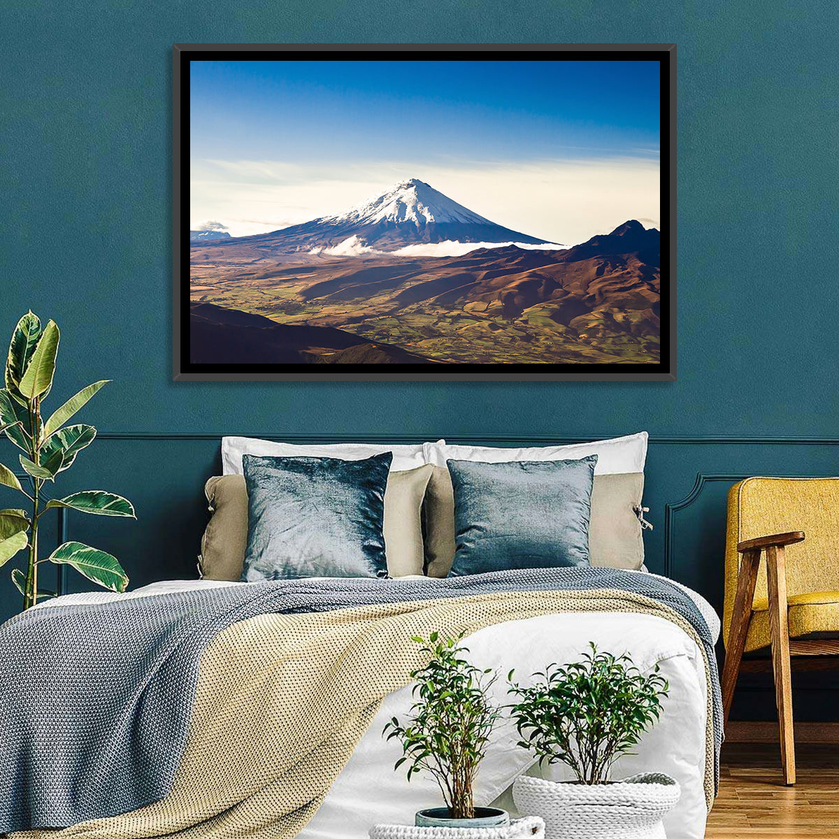 Cotopaxi Volcano Landscape Wall Art