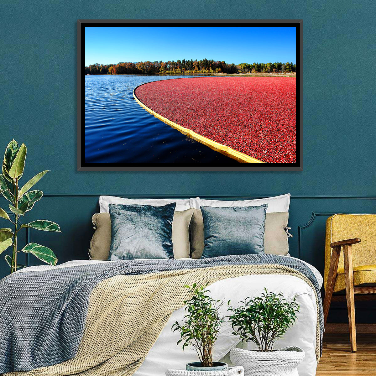 Flooded Cranberry Bog Wall Art