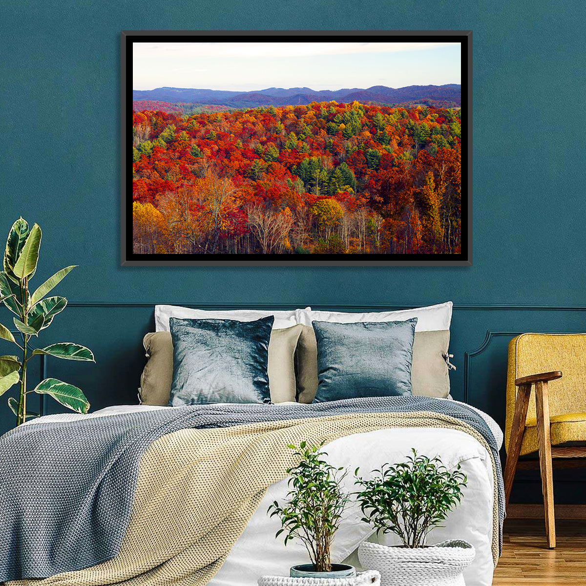 Autumn in the Appalachian Forest Wall Art