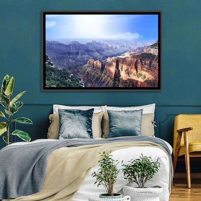 Grand Canyon Sunlit Vista Wall Art