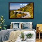 Linn Cove Viaduct at Grandfather Mountain Wall Art