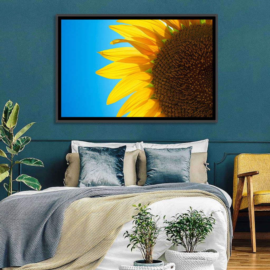 Sunflower Close-up Wall Art