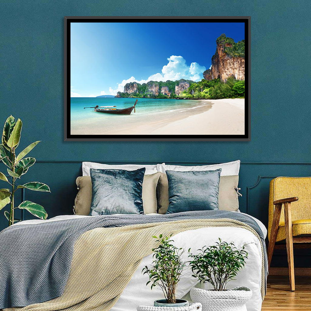 Railay Beach View, Krabi Wall Art
