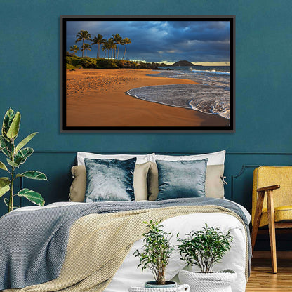 Poolenalena Beach Sunset Wall Art
