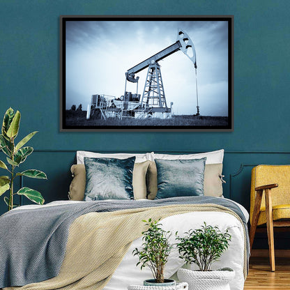 Oil Pump Jack 1211 Wall Art
