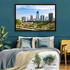 Jakarta Skyline with Wisma 46 Wall Art