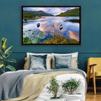 Lough Leane Rowboats at Dusk Wall Art