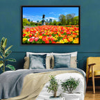 Boston Public Garden Tulips Wall Art