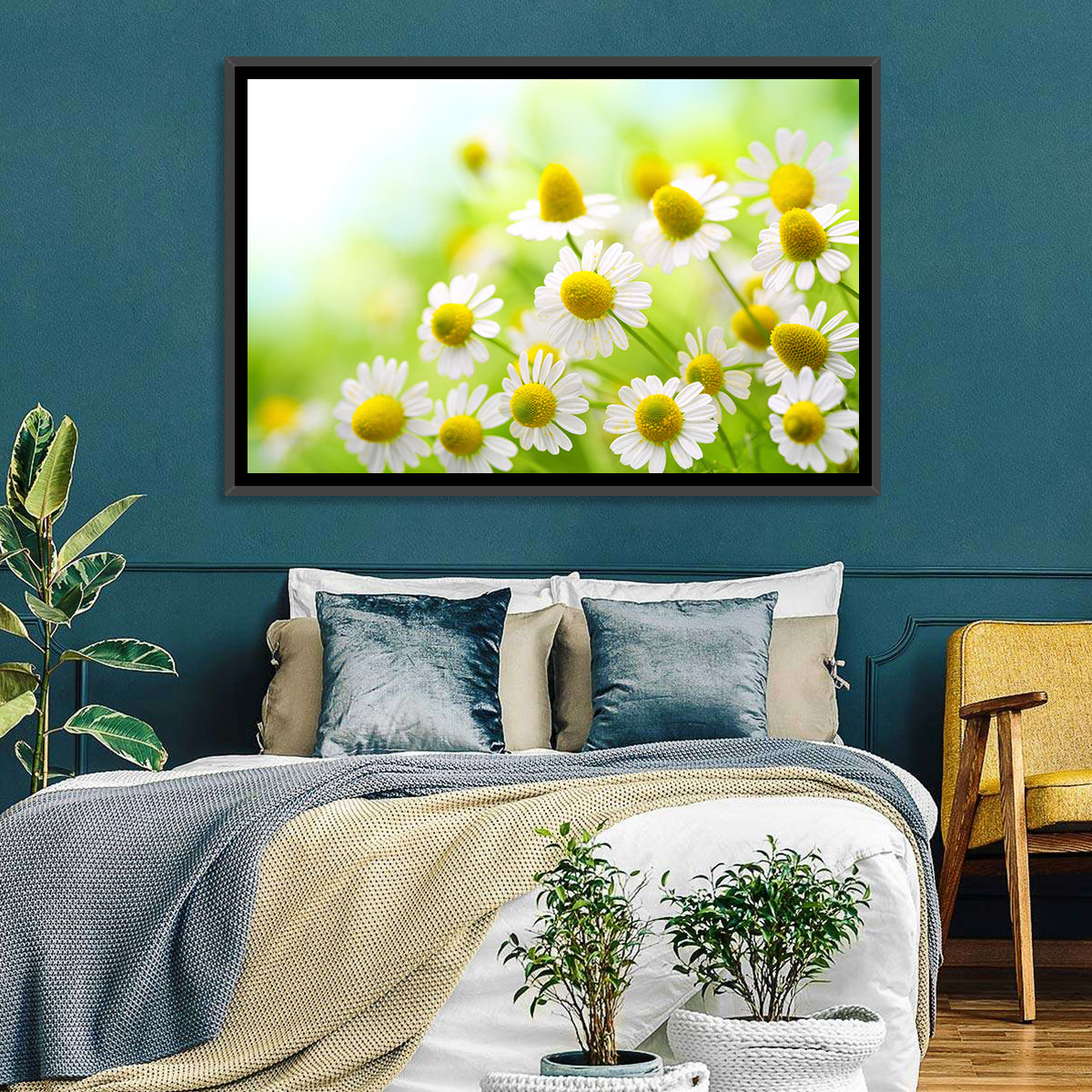 Chamomile Close-up Wall Art
