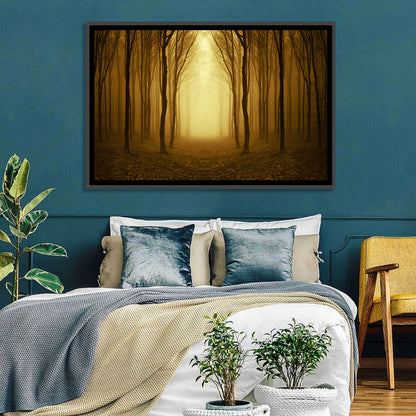 Lonely Forest Path Wall Art