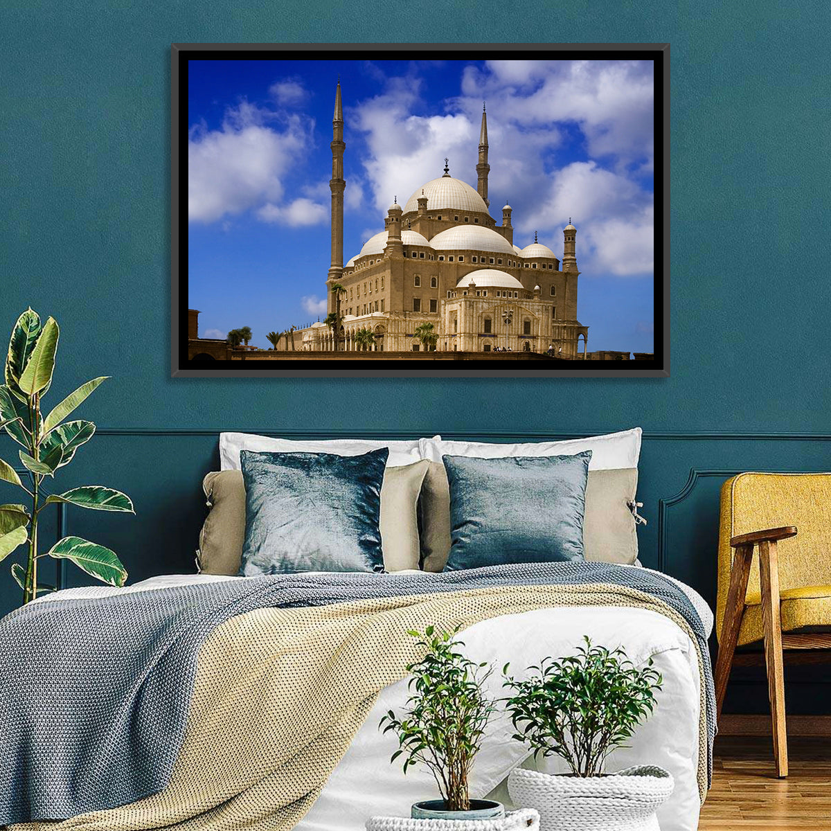 Mosque of Muhammad Ali, Cairo Wall Art in a room, landscape