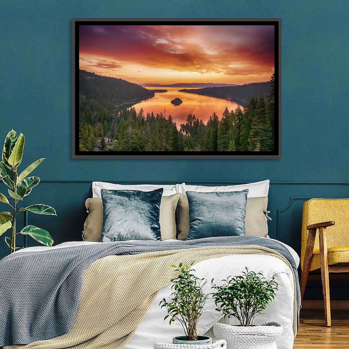 Emerald Bay Sunrise, Lake Tahoe Wall Art