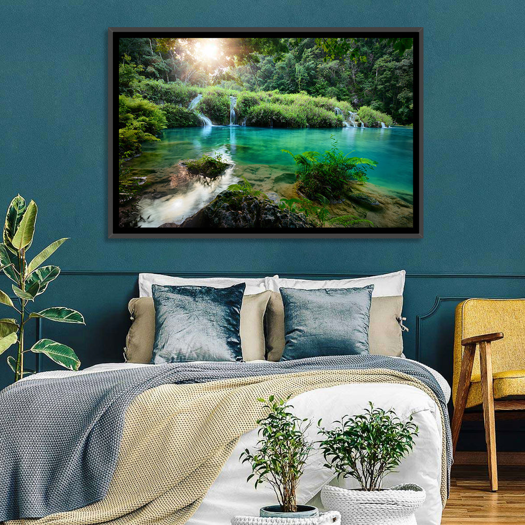 Semuc Champey Turquoise Pools Wall Art