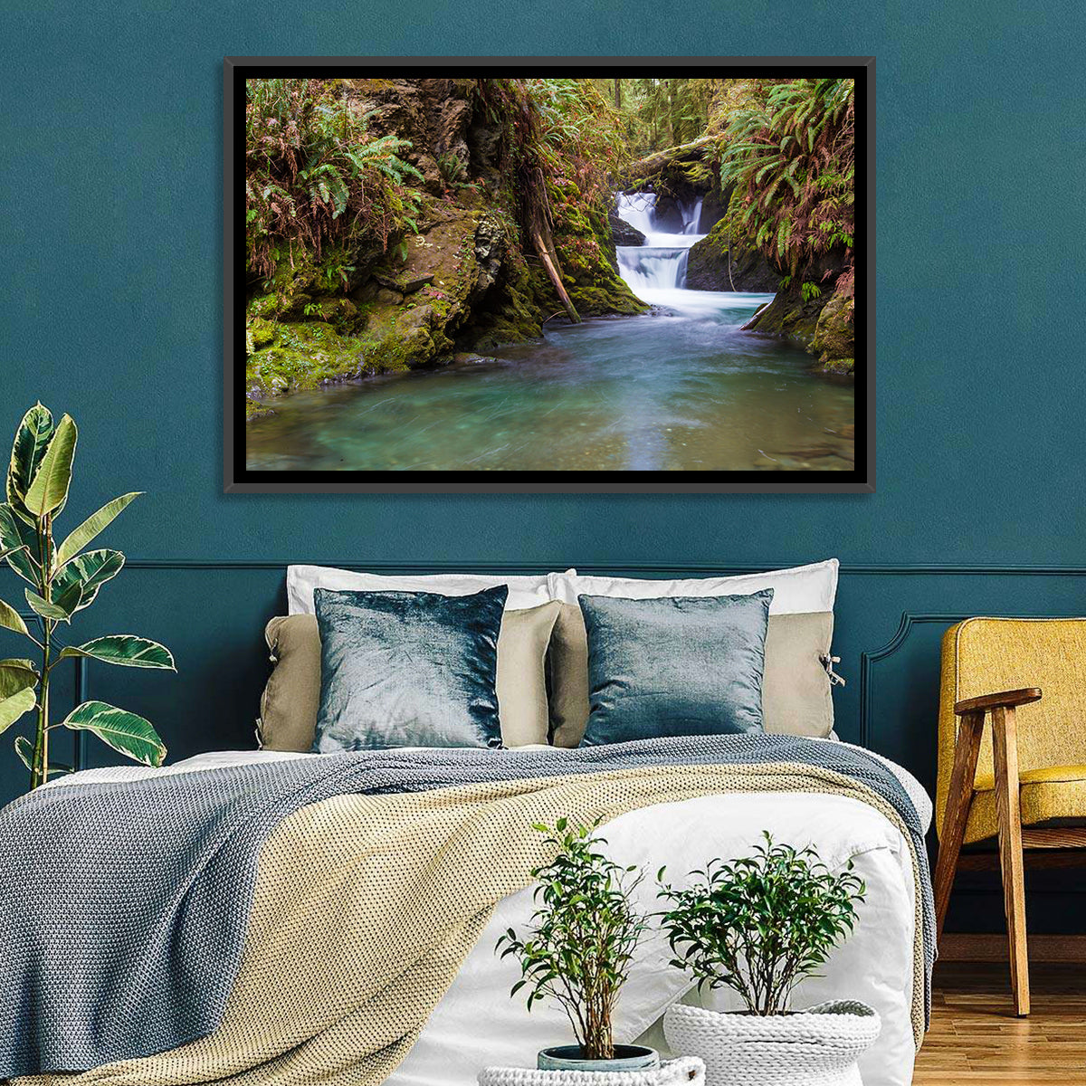 Willaby Creek Waterfall Wall Art