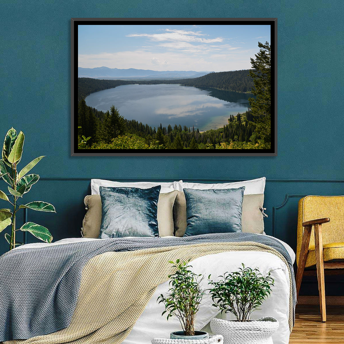 Phelps Lake Reflections Wall Art