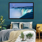 Horseshoe Falls by Moonlight Wall Art