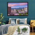 Boise Downtown at Golden Hour Wall Art