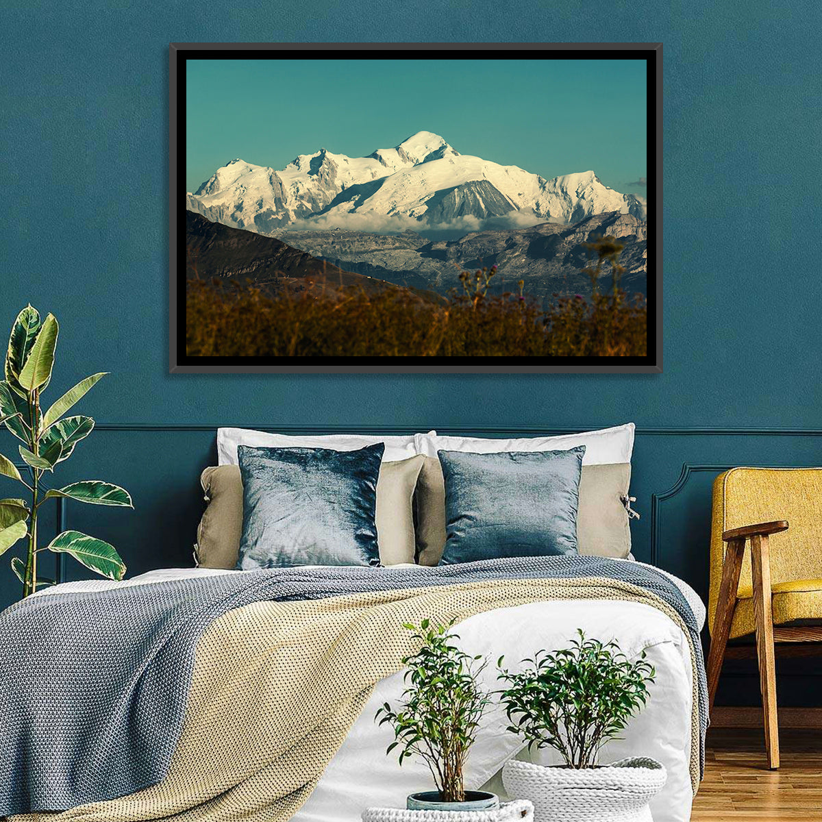 Snowy Mont Blanc Wall Art