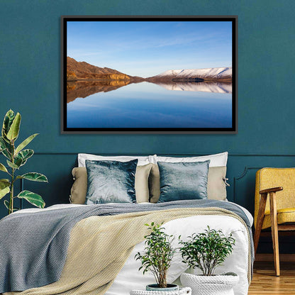 Lake Kleifarvatn Reflection Wall Art