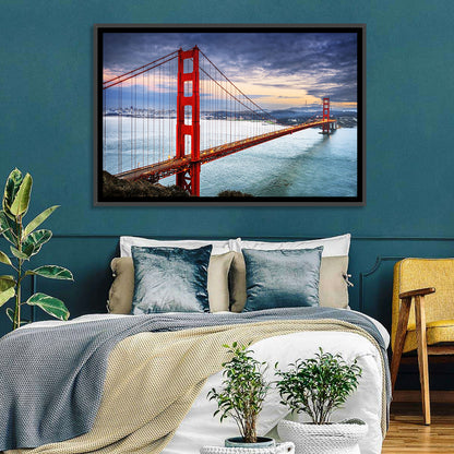 Golden Gate Bridge at Dusk Wall Art
