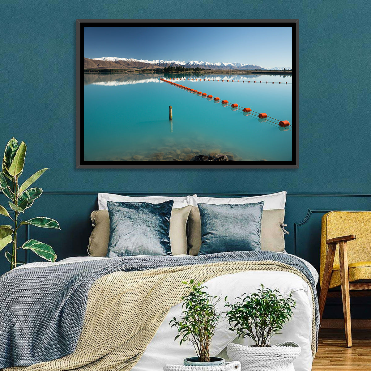 Lake Ruataniwha Reflection Wall Art