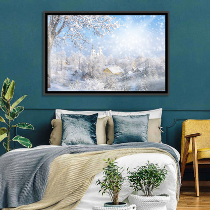 Frosted Village Wall Art
