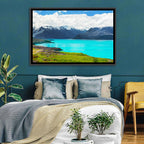 Turquoise Lake Pukaki with Mount Cook Wall Art