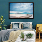 Dead Sea Salt Flats Coastline Wall Art