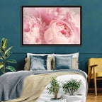 Soft Pink Peony Close Up Wall Art