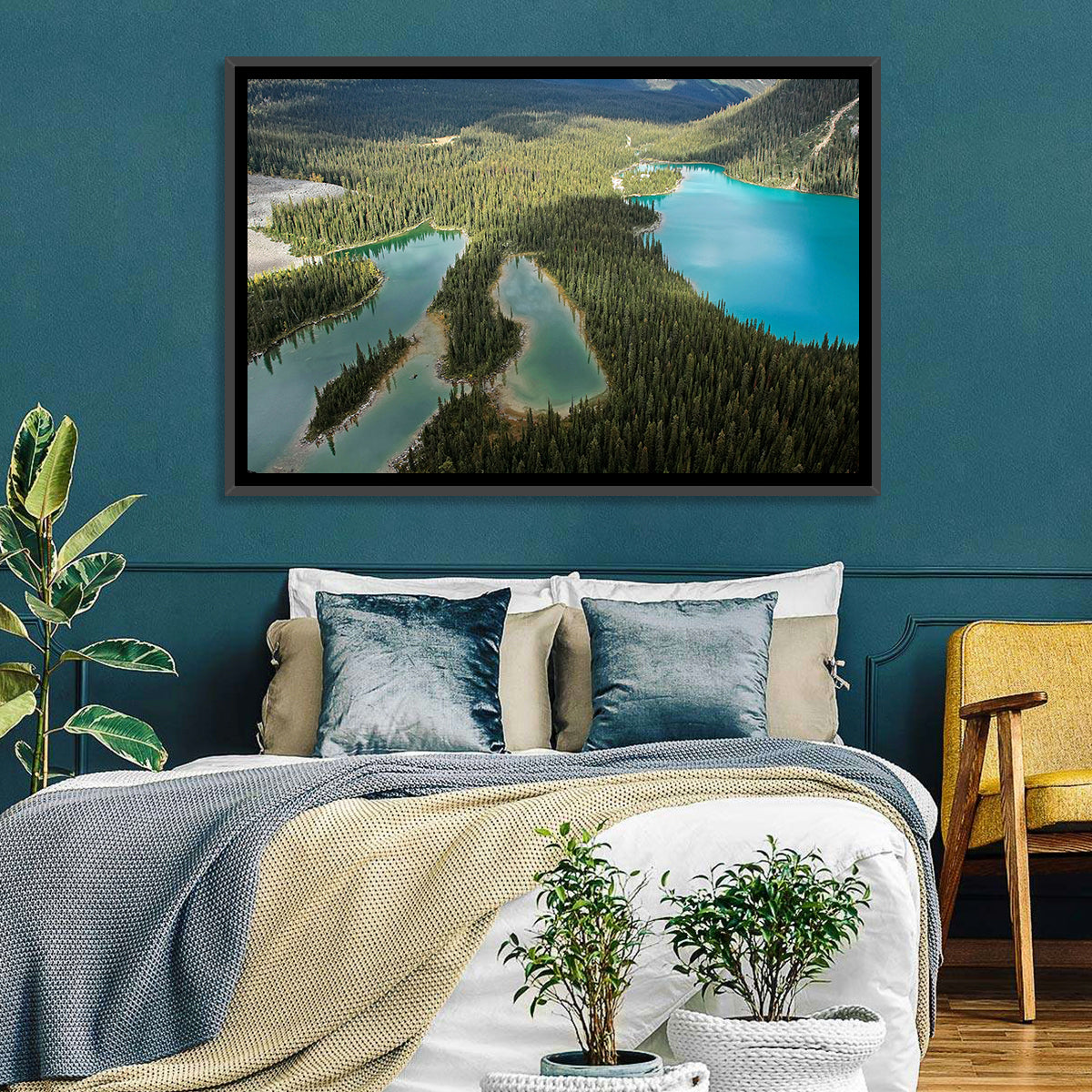 Mary and O Hara Lakes Wall Art