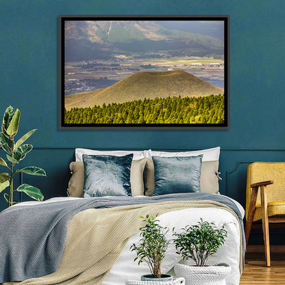 Mount Aso Komezuka Crater Wall Art