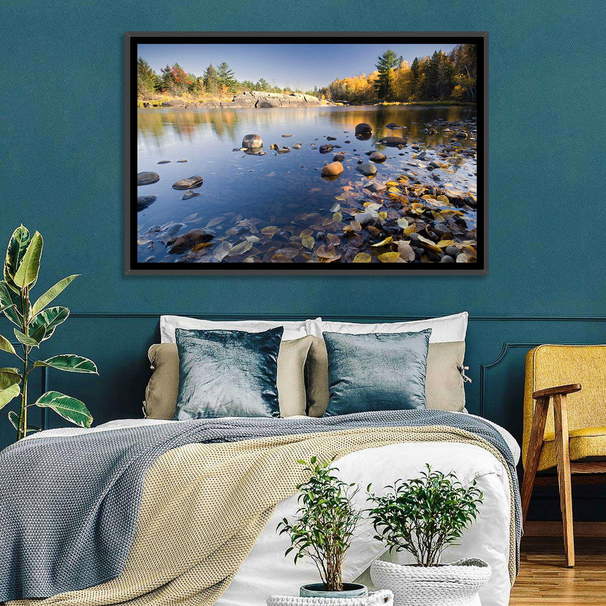 Minnesota Autumn Lakeshore Wall Art