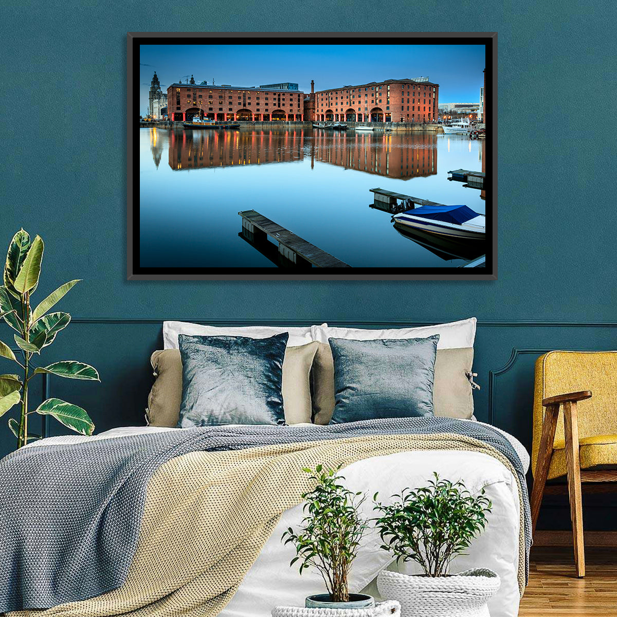 Royal Albert Dock Reflections, Liverpool Wall Art