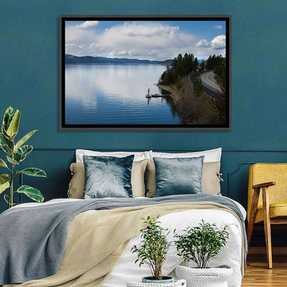 Coeur D'alene Lakeshore View Wall Art