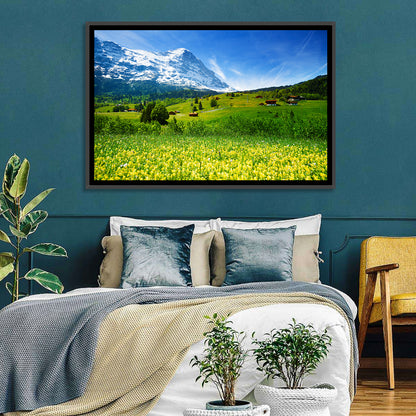 Alpine Wildflower Meadow Wall Art